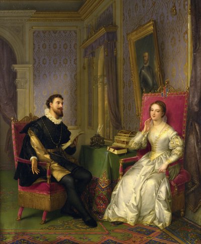 Torquato Tasso and Leonora d